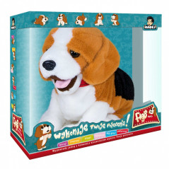 Interaktiv maskot Figo, en hund som reagerar på kommandon, beagle. | HandlaSmidigt.se