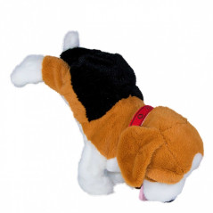 Interaktiv maskot Figo, en hund som reagerar på kommandon, beagle. | HandlaSmidigt.se