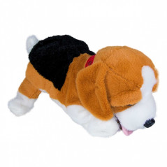 Interaktiv maskot Figo, en hund som reagerar på kommandon, beagle. | HandlaSmidigt.se