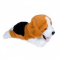 Interaktiv maskot Figo, en hund som reagerar på kommandon, beagle.
