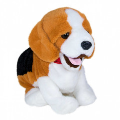 Interaktiv maskot Figo, en hund som reagerar på kommandon, beagle. | HandlaSmidigt.se