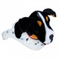 Interaktiv maskot Figo, en hund som reagerar på kommandon, jack russell terrier.