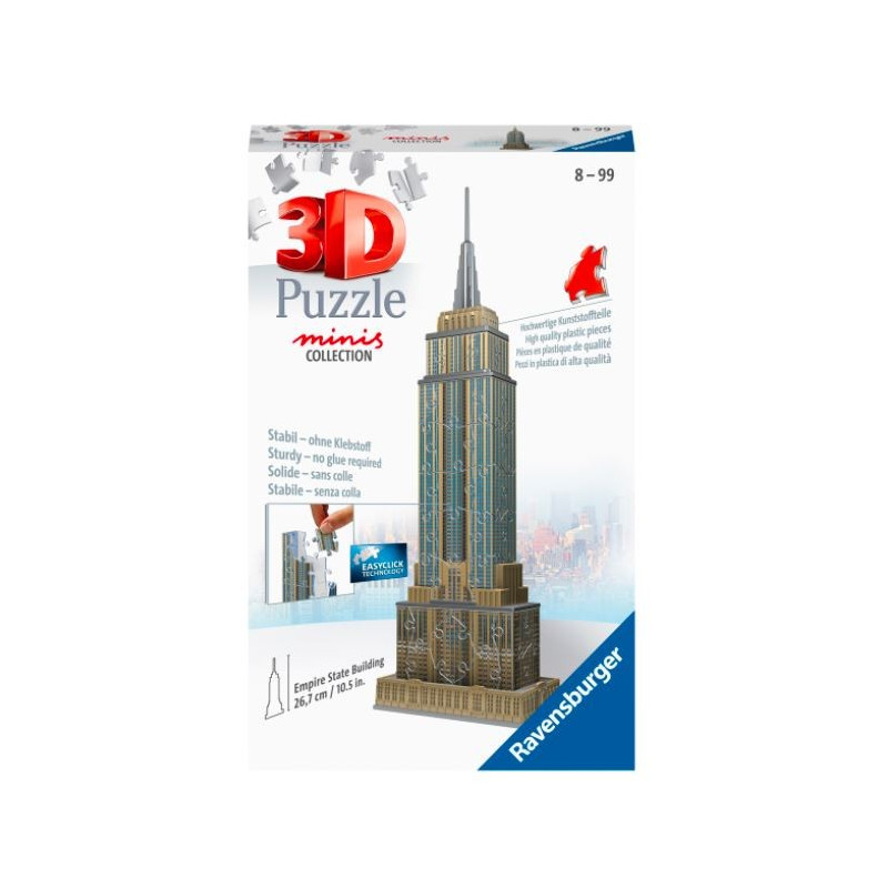 Pussel 3D mini byggnader. Empire State Building