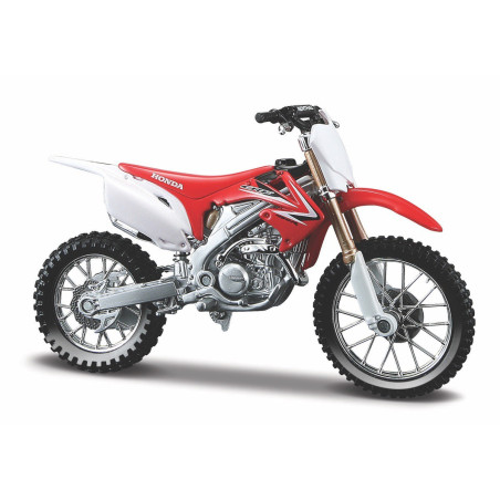 Modellen motorcykel Honda CRF 450R med stöd 118