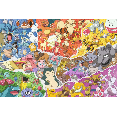 Pussel med 5000 Pokémon-element