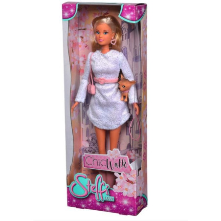 Dockan Steffi med chihuahua