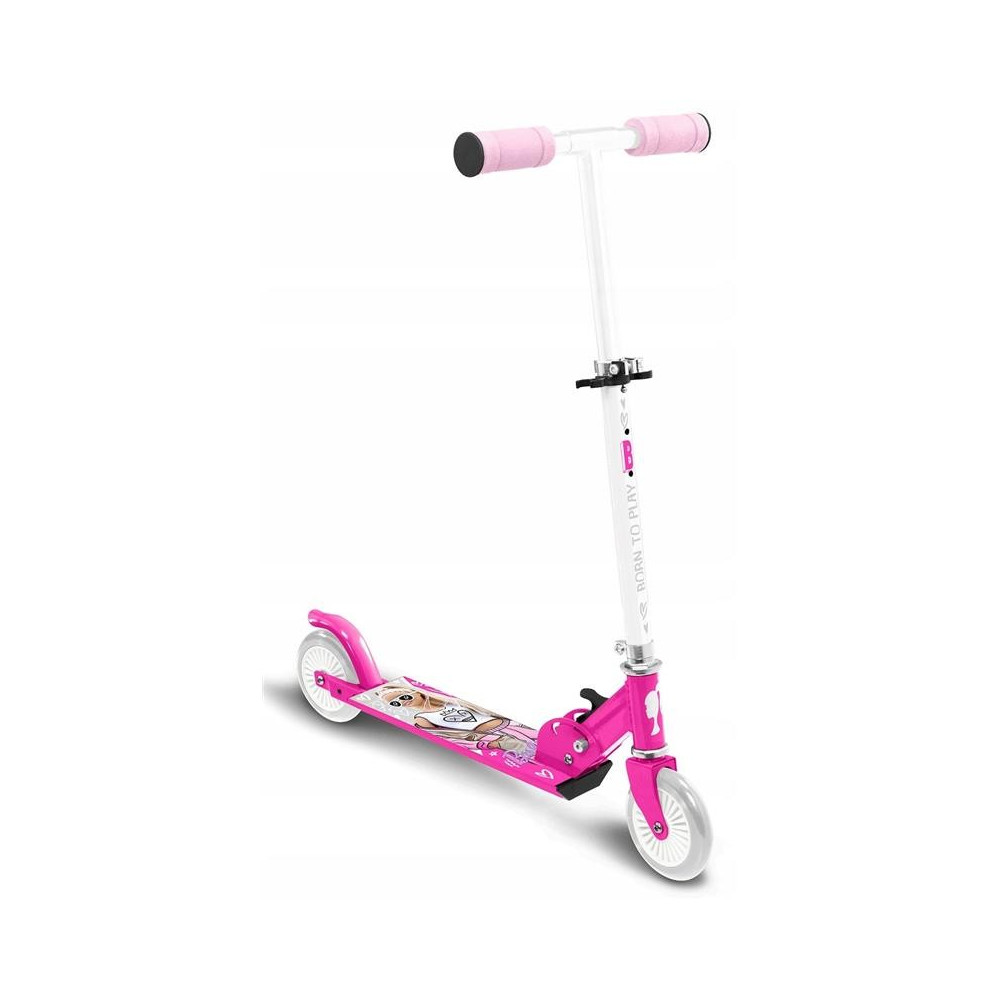 Sparkcykel 2-hjulig stämpel - barbie Sparkcykel 2-hjulig stämpel - barbie