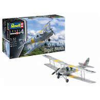 Modell i plast, d.v.s. 82a tiger moth 132