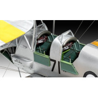 Modell i plast, d.v.s. 82a tiger moth 132