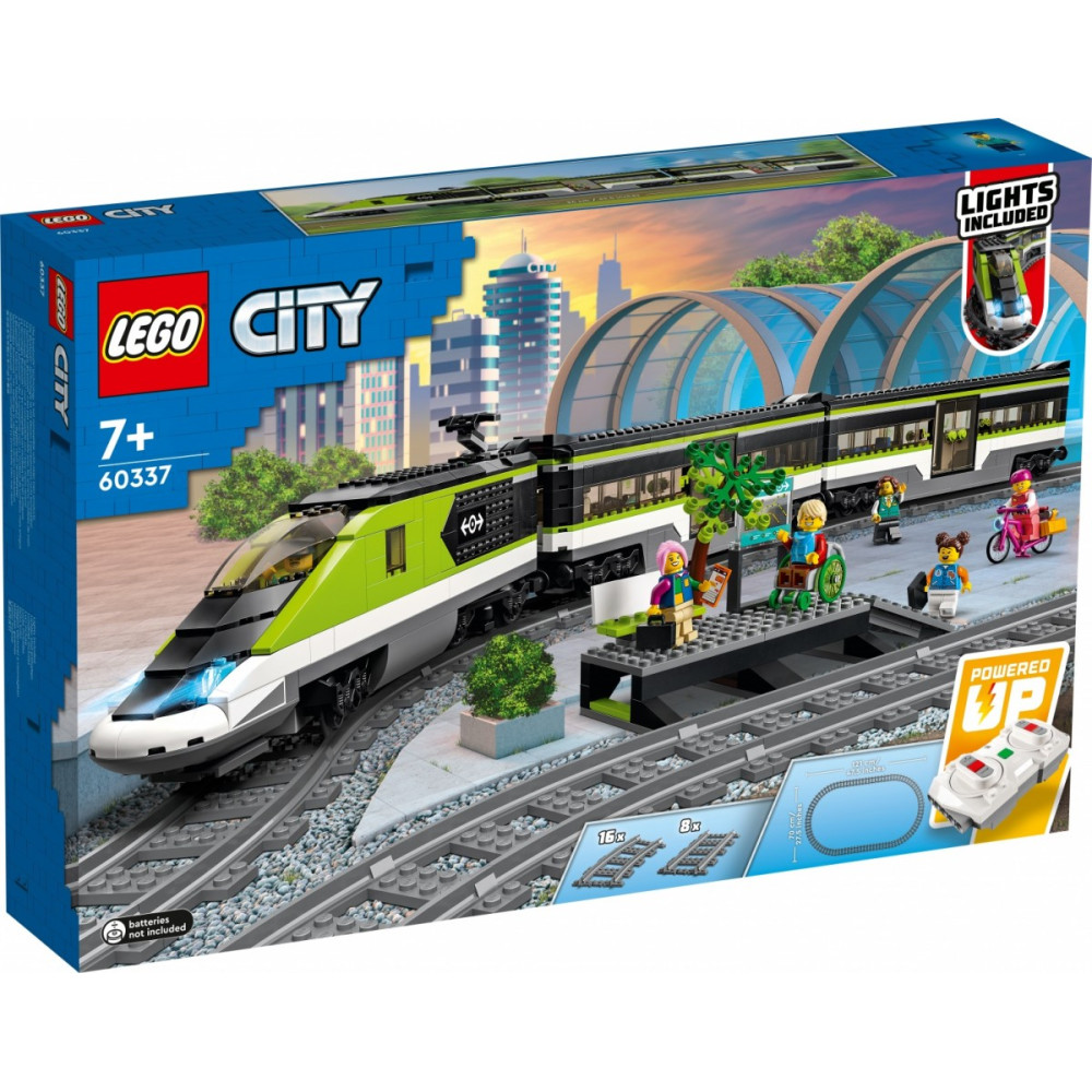 Klocki city 60337 ekspresowy pociąg pasażerski