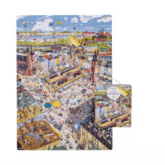 Pussel med 500 bitar puzzlove - staden Kraków