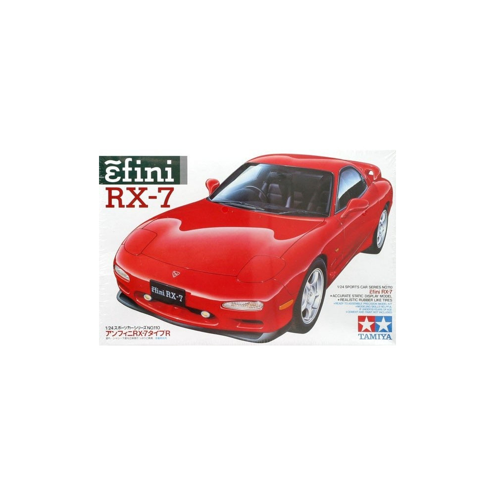 Modell i plastik efini rx-7+ 124