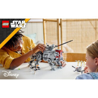 Klocki zestaw konstrukcyjny star wars 75337 maszyna krocząca at-te