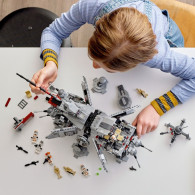 Klocki zestaw konstrukcyjny star wars 75337 maszyna krocząca at-te