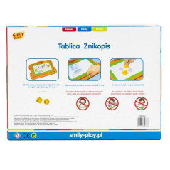 Skylt med suddig skrift