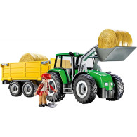 Set med figurer country 9317 traktor med släpvagn
