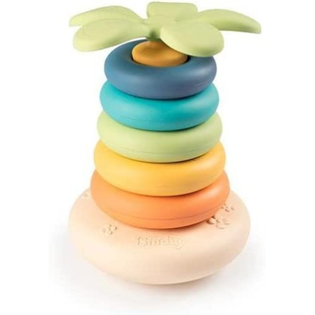 Pyramiden av små gröna skivor