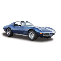 Modellkomposit Chevrolet Corvette 1970 124 blå