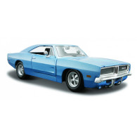 Modellkomposit Dodge Charger RT 125 blå