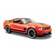 Model kompozytowy ford mustang boss 302 124 pomarańczowy