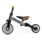 Cykel 3-i-1 Optimus grå