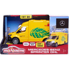 Fordonet majorette g.s. mercedes-benz dhl 12 cm | HandlaSmidigt.se