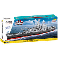 Klocki historical collection iowa-class battleship (4w1) - executive edition