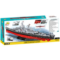 Klocki historical collection iowa-class battleship (4w1) - executive edition