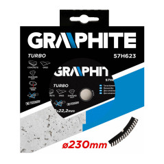 Diamantskiva 230 x 22,2 mm, turbo super tunn