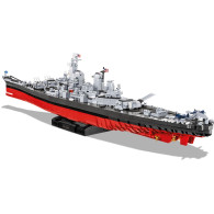 Klocki historical collection iowa-class battleship (4w1) - executive edition