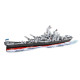 Klocki historical collection battleship missouri (bb-63)