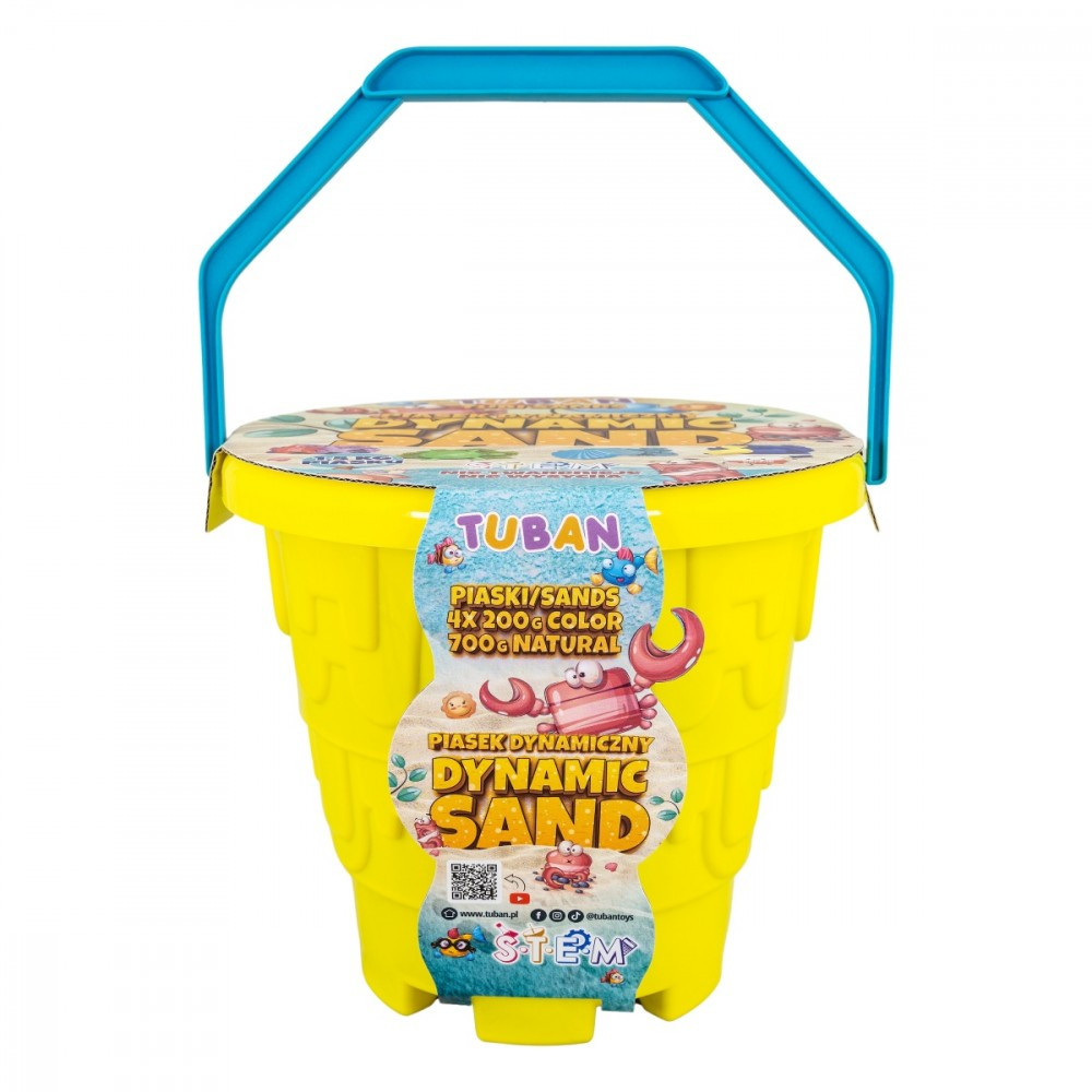 Dynamisk sand - strandset med hink Dynamisk sand - strandset med hink