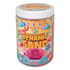 Dynamisk sand 1 kg rosa