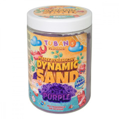 Dynamisk sand 1 kg lila
