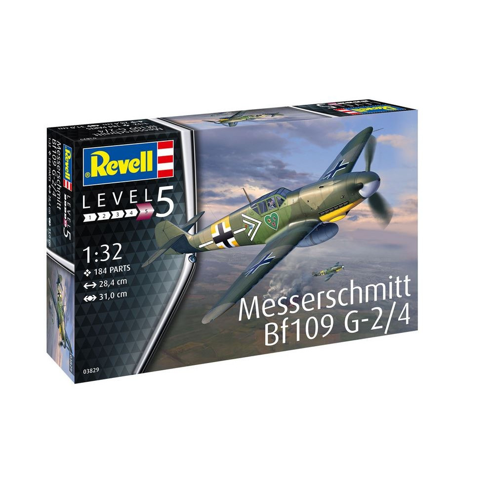Modell av Messerschmitt Bf 109G-24 i skala 1:32