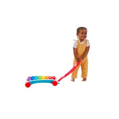 Musikalisk leksak, stor pedagogisk xylofon att dra