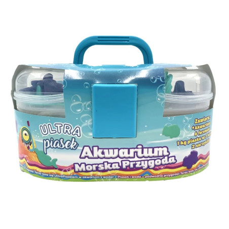 Ultra sand - havs liv 6 formar + 2 verktyg