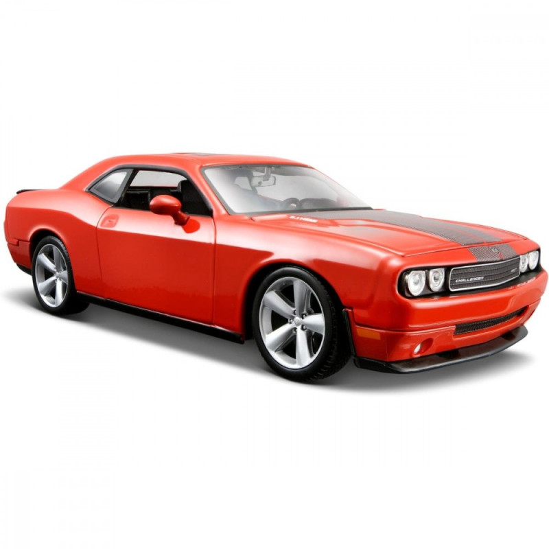 Modellkomposit Dodge Challenger SRT8 2008 orange 1:24