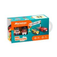 Våffel mini klossar - 80 delar racingspel