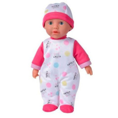 Dockan Laura, en söt bebis med ljud.