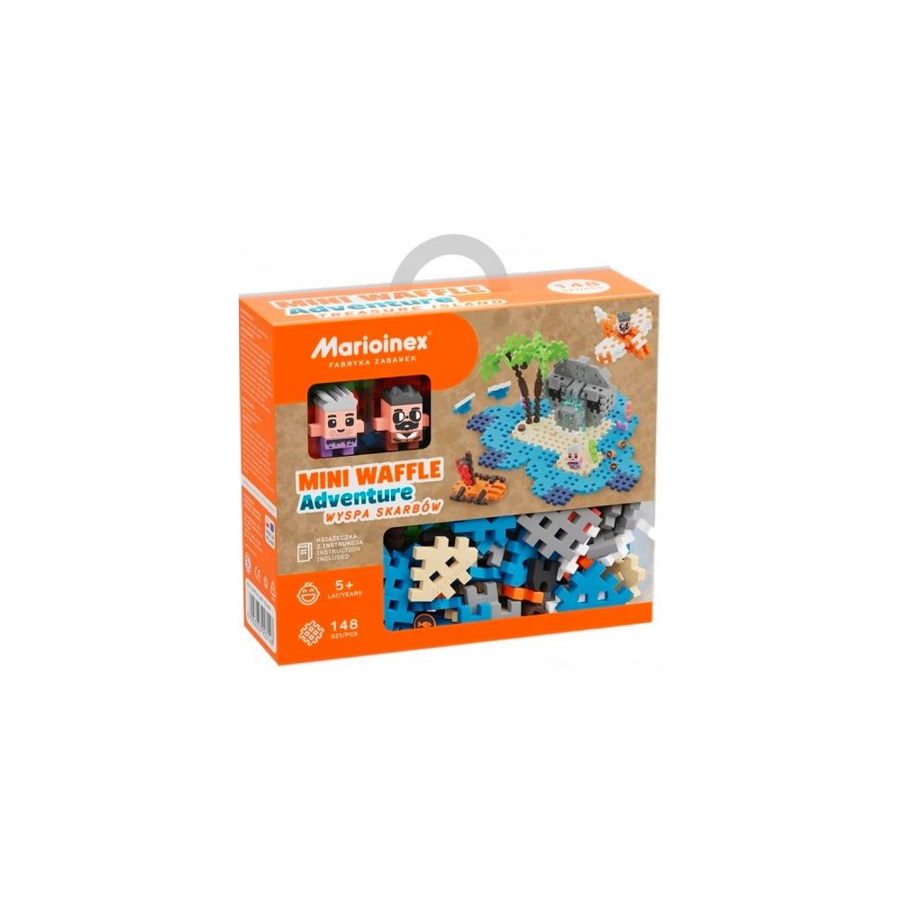 Våffel mini klossar - skattö 148 delar