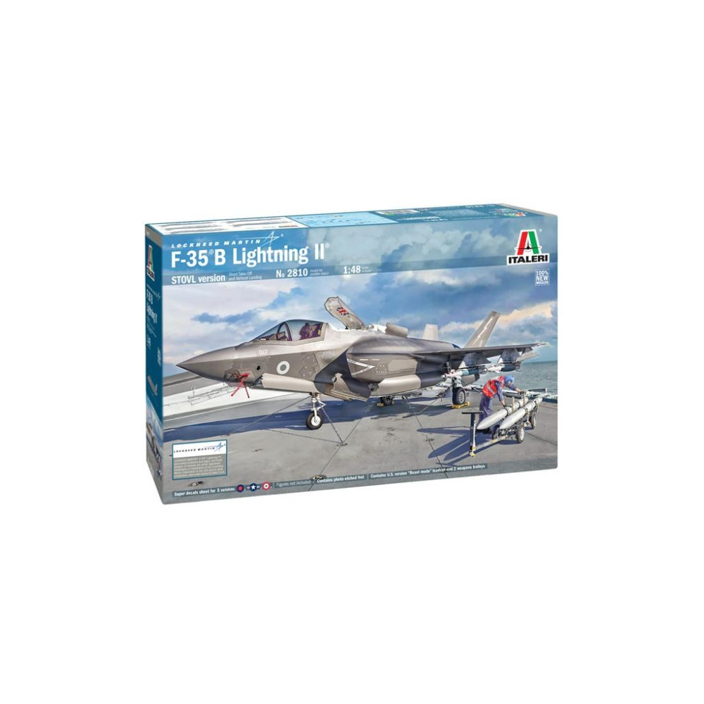 Modell av plast F-35B Lightning II i skala 1:48