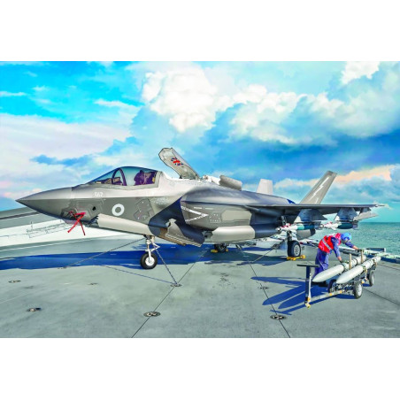 Modell av plast F-35B Lightning II i skala 1:48