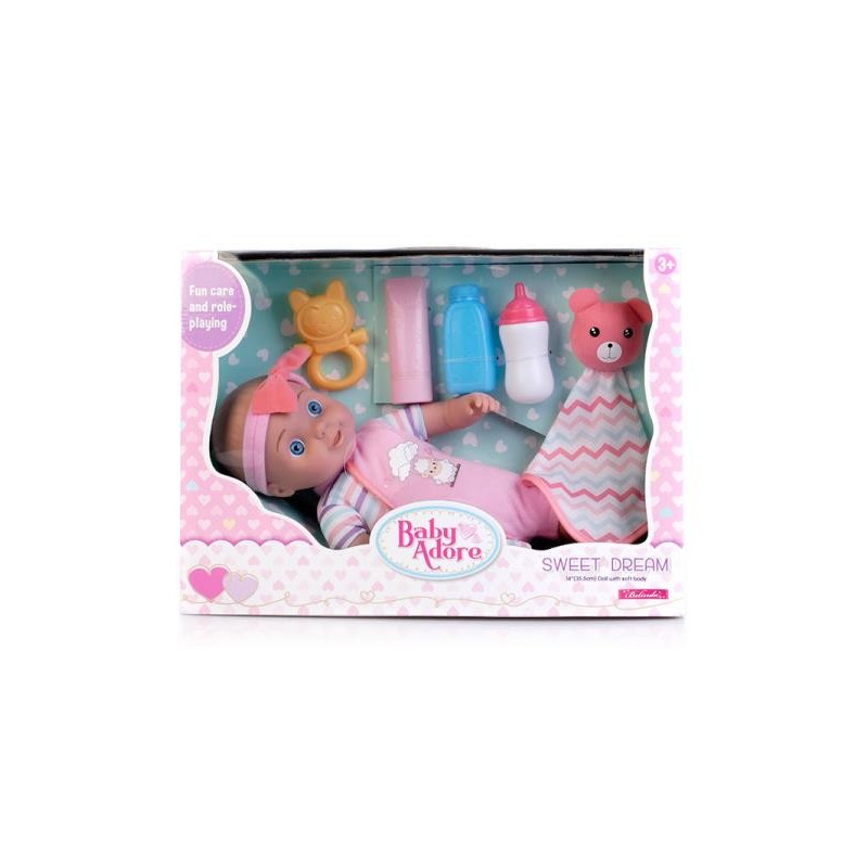 Dockan Natalia - söt liten 33 cm