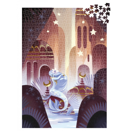 Pussel med 1000 delar, dixit förälskad sjöjungfru