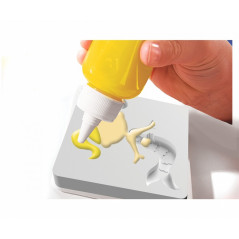 Set med aqua gelé magiska sjöjungfrur