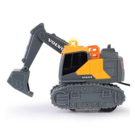 Fordonet är en Volvo grävmaskin på 14 cm.