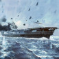 Modell av plast Yorktown CV-5 Slaget vid Midway 1700