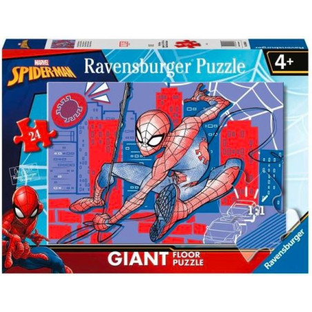 Pussel med 24 jätteelement Spiderman | HandlaSmidigt.se