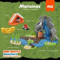 Våffelklossar mini - hemlig grotta